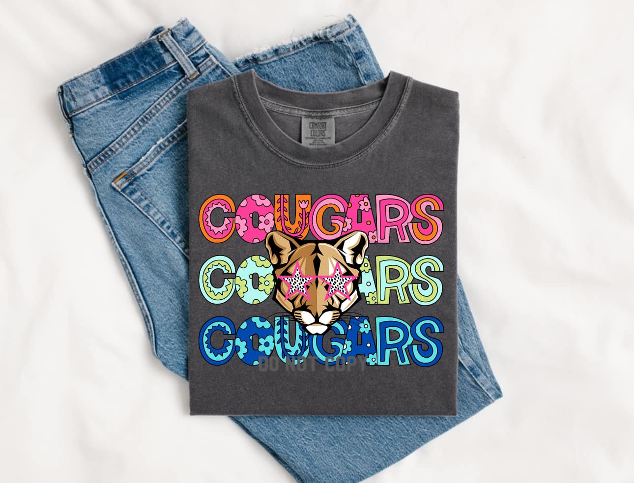 Groovy Mascot on Comfort Color Collection