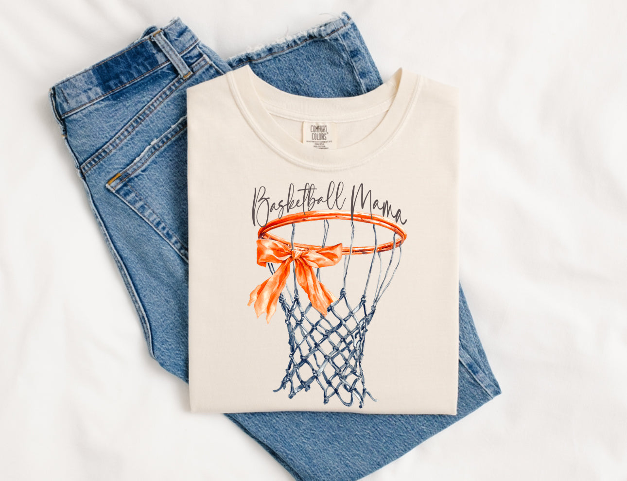 Basketball Mama Hoop On Comfort Color Collection