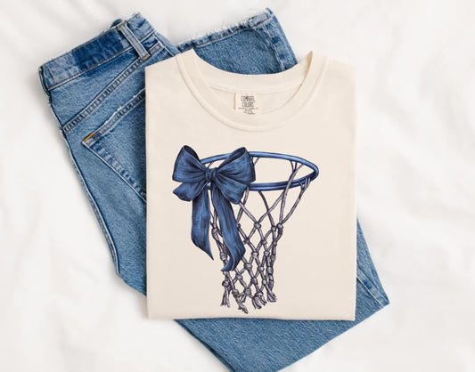 Blue Hoop On Comfort Color Collection