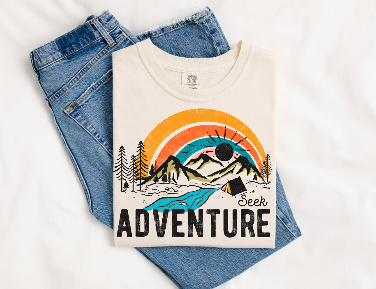 Seek Adventure on Comfort Color Collection