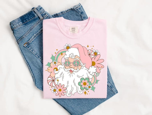 Hippie Santa on Comfort Color Collection