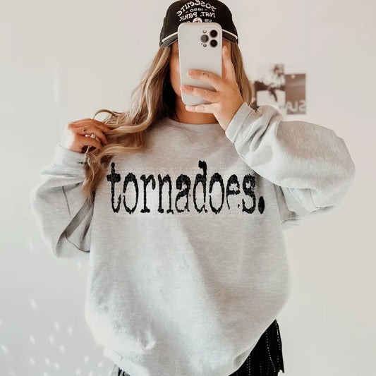 Typographic Tornadoes Gildan Sweatshirt 18000