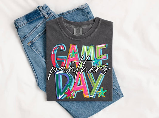 Cheery Game Day Mascot + Stars On Comfort Color Collection