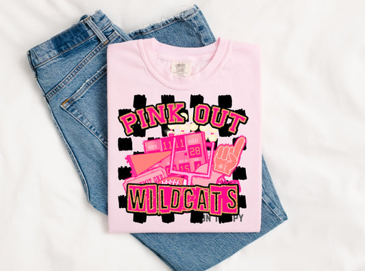 Pink Out Mascot Comfort Color Short Sleeve 1717