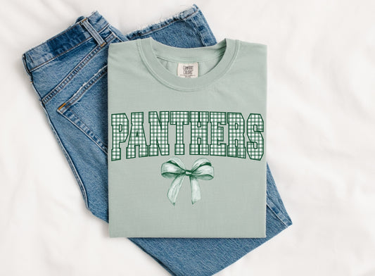 Coquette Panthers On Comfort Color Collection